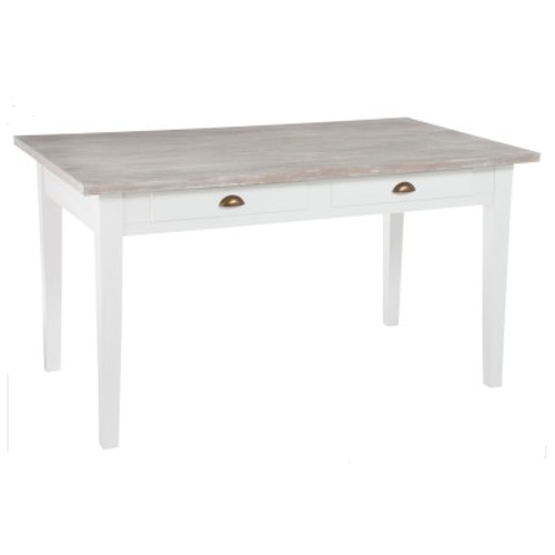 Tavolo cassetti shabby chic - cassetti,