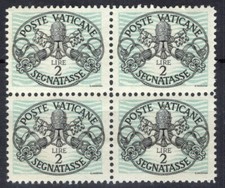 VATICAN PIUS XII 1945 QUARTINA