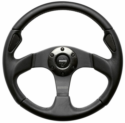 Volante momo jet tuning pelle - volante,