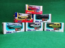 BURAGO 1:43 LOTTO MODELLI FIAT PUNTO PROMO PROMOZIONALI IN BOX MACCHININE 🔺🔺🔺