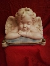 MEZZO BUSTO ANGELO SU CUSCINO