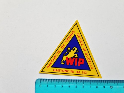 Adesivo wip tennis sci - tennis, sticker