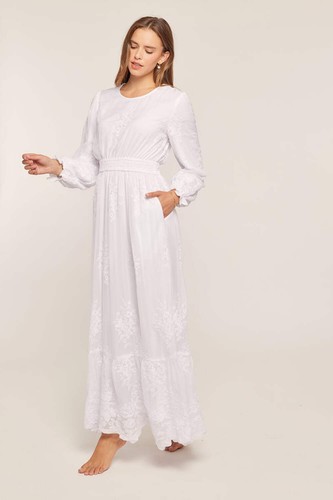 Abito tempio bianco sofia - abito,