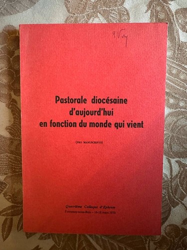 Pastorale diocesana oggi - pastorale, d’oggi