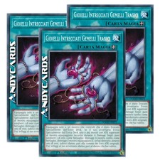 GIOIELLI INTRECCIATI GEMELLI TRAGICI 3x • Comune • DOOD IT071 • 1Ed • Yugioh!