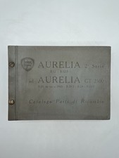 LANCIA AURELIA B 12 B 20 B 24 GT 2500 CATALOGO PARTI DI RICAMBIO 1959 SPIDER