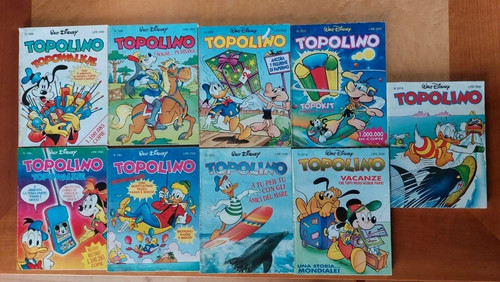 Lotto fumetti topolino - lotto, 9