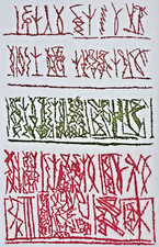 Riccardo LICATA "Segni" 1999 xilografia originale datata e firmata