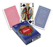 Jeu de cartes plastifiées