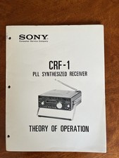 Sony crf brochure radio onde - brochure,