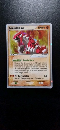 Groudon 100 ex guardiani - ex,