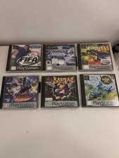 6 Giochi Lotto Ps1 PlayStation Completi Di Libretto 