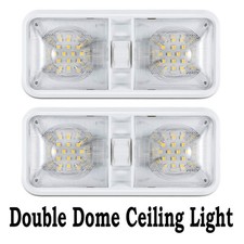 2 Plafoniera a cupola doppio