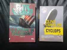 2 LIBRI Clive Cussler: CYCLOPS - Ed. superpocket, LA STIRPE DI SALOMONE - TEA
