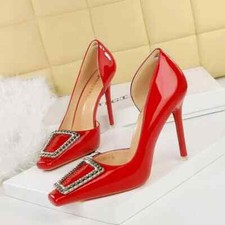 Decolte Scarpe 11 cm Rosso