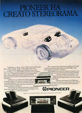 PIONEER  1980 advertising' Component Car Stereo Centrate Series,kex,kpx,Dex,Cdx