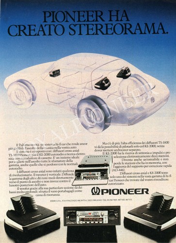 Pioneer 1980 advertising - 1980, advertising'