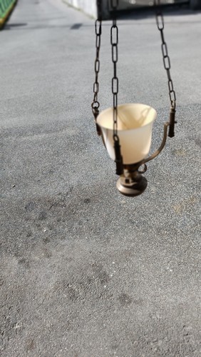 Piccolo lampadario ottone - lampadario, in