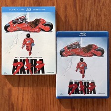 Akira: 25th Anniversary Edition (3-Disc Blu-ray/DVD, 2009 & 1988) w/Slipcover
