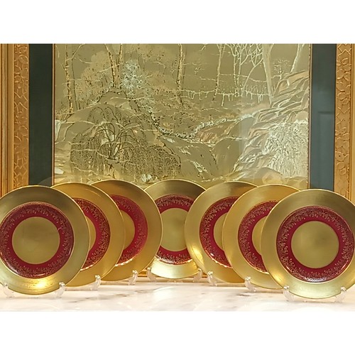 Set piatti stw oro 22kt - piatti,
