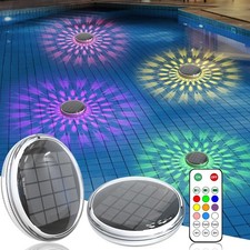 Luces solares flotantes