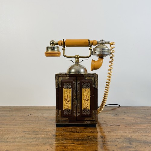 Telefono ufficio vintage - telefono,