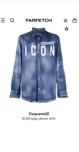 Camicia dsquared icon - camicia,
