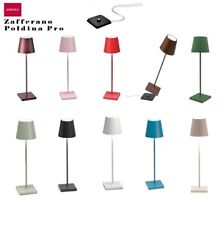 Poldina Pro Lampada da Tavolo Batteria Ricaricabile Touch Originale Zafferano