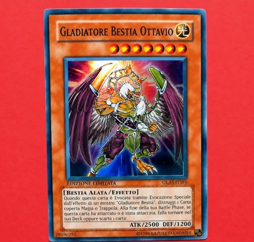 Gladiatore bestia - yu-gi-oh!,