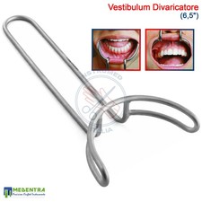 Dentale Vestibulum Divaricatore Guancia Labbro Retrattore Apribocca Chirurgico