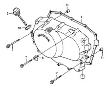 HONDA SHADOW VT 600 C 1999-2007 Kit viti brugola inox n°2 motore VT600