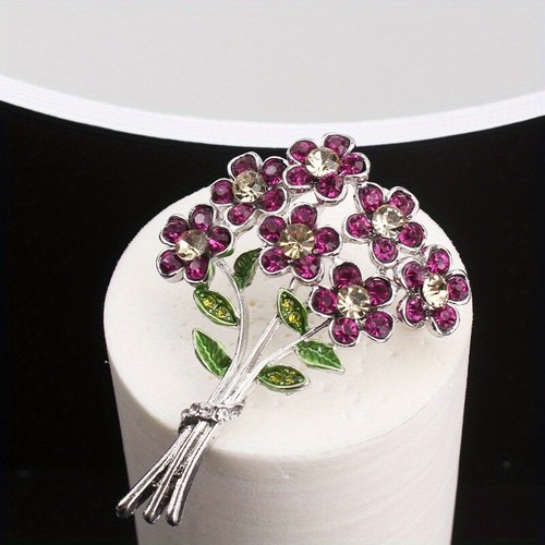 Spilla bouquet fiori - spilla,