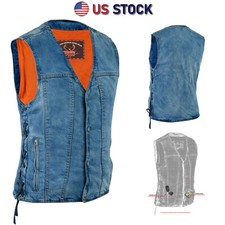 Gilet gilet uomo denim gilet