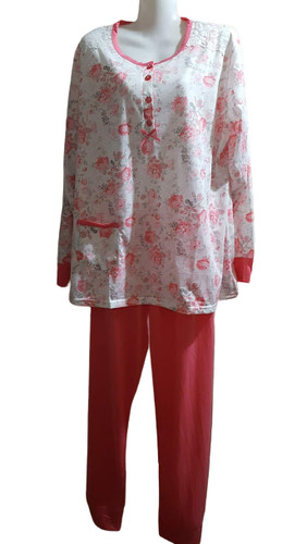 Pigiama donna rosa manica - donna,