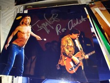Iggy Pop e Ron Asheton firmato