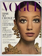 Vintage Vogue Sept 1968 Marisa