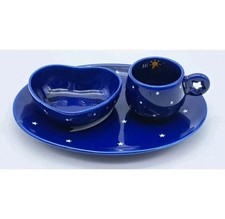 SET COLAZIONE TAZZINA/PIATTO/CIOTOLINA-IN CERAMICA-BACI PERUGINA-MUG CUP-VINTAGE