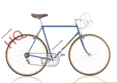 Picture postcard bicycle - picture,