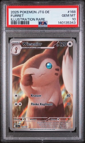 Carta pokemon wiesenior jtg - carta, ex