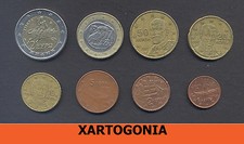 MONETE GRECIA, SET COMPLETO