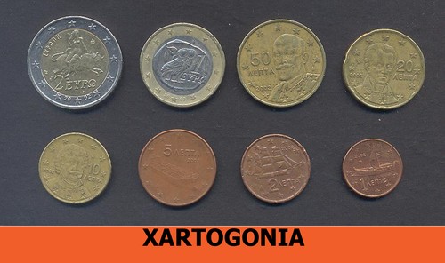 Monete grecia set - monete, completo