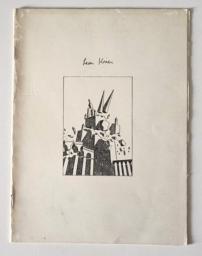 Raro leon krier - raro, progetto