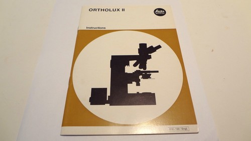 Leitz ortholux manuale - leitz,