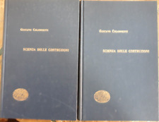 SCIENZA DELLE COSTRUZIONI VOL. 1 + 2 - GUSTAVO COLONNETTI - EINAUDI  1955