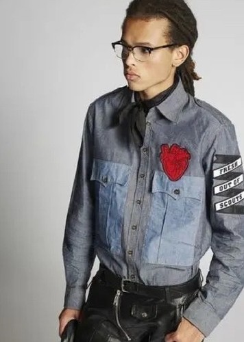 Dsquared2 denim shirt - dsquared2,