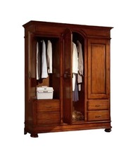 ARMADIO 3 PORTE 4 CASSETTI IN