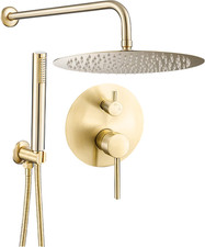 Doccia Incasso Oro Spazzolato