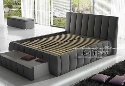 Letto matrimoniale contenitore - letto,