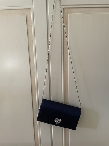 Borsetta pochette donna - pochette, blu