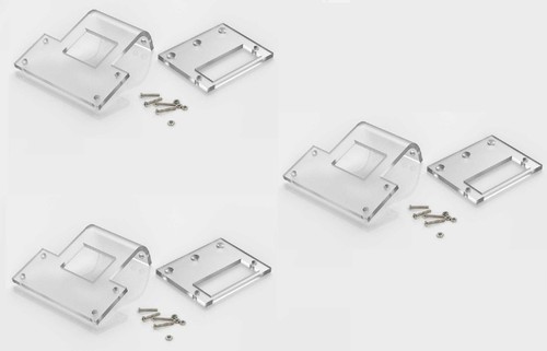 Supporto staffa acrilico - 3x,
